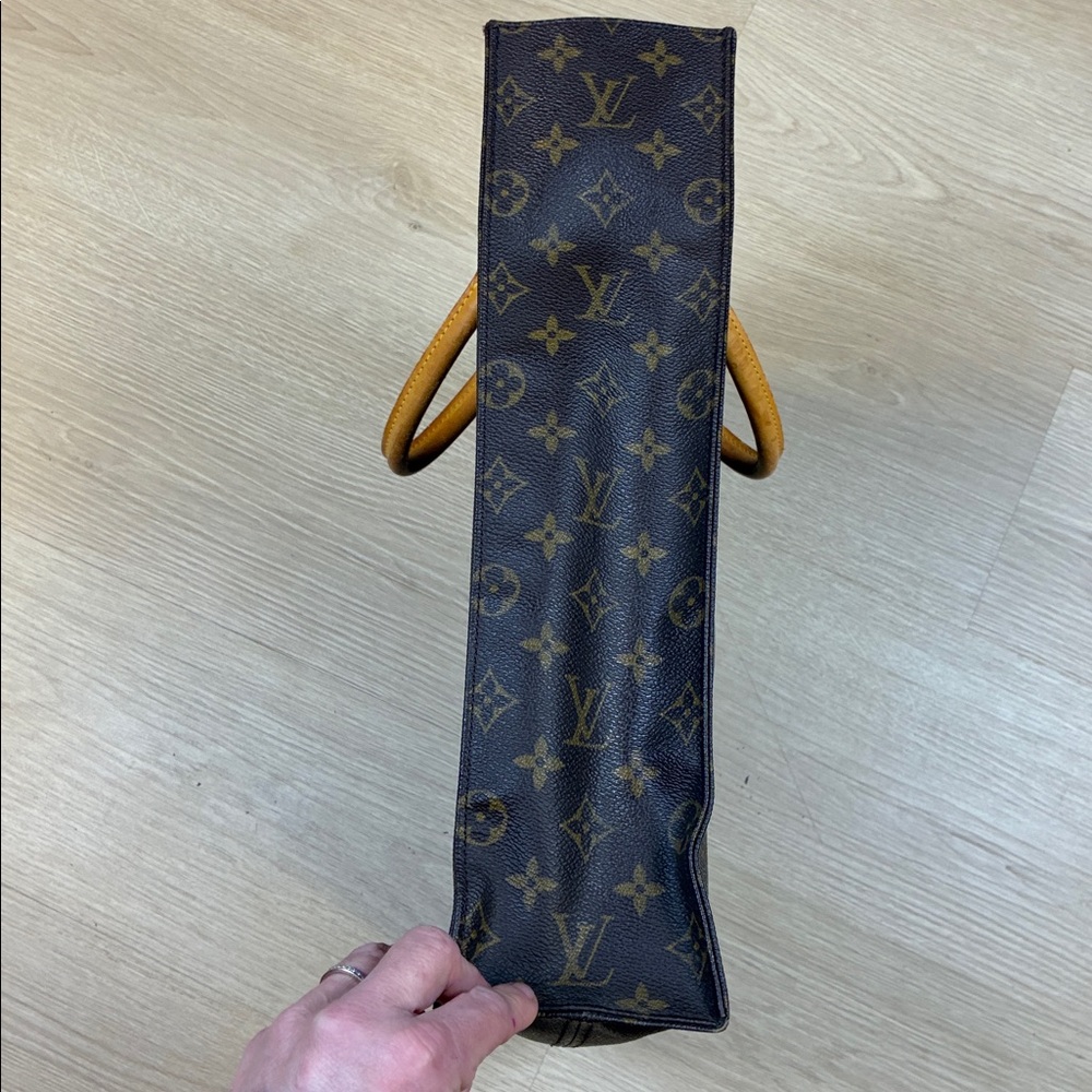 Louis Vuitton Brown Sac Plat Monogram Shopper Tote - Picture 16 of 17